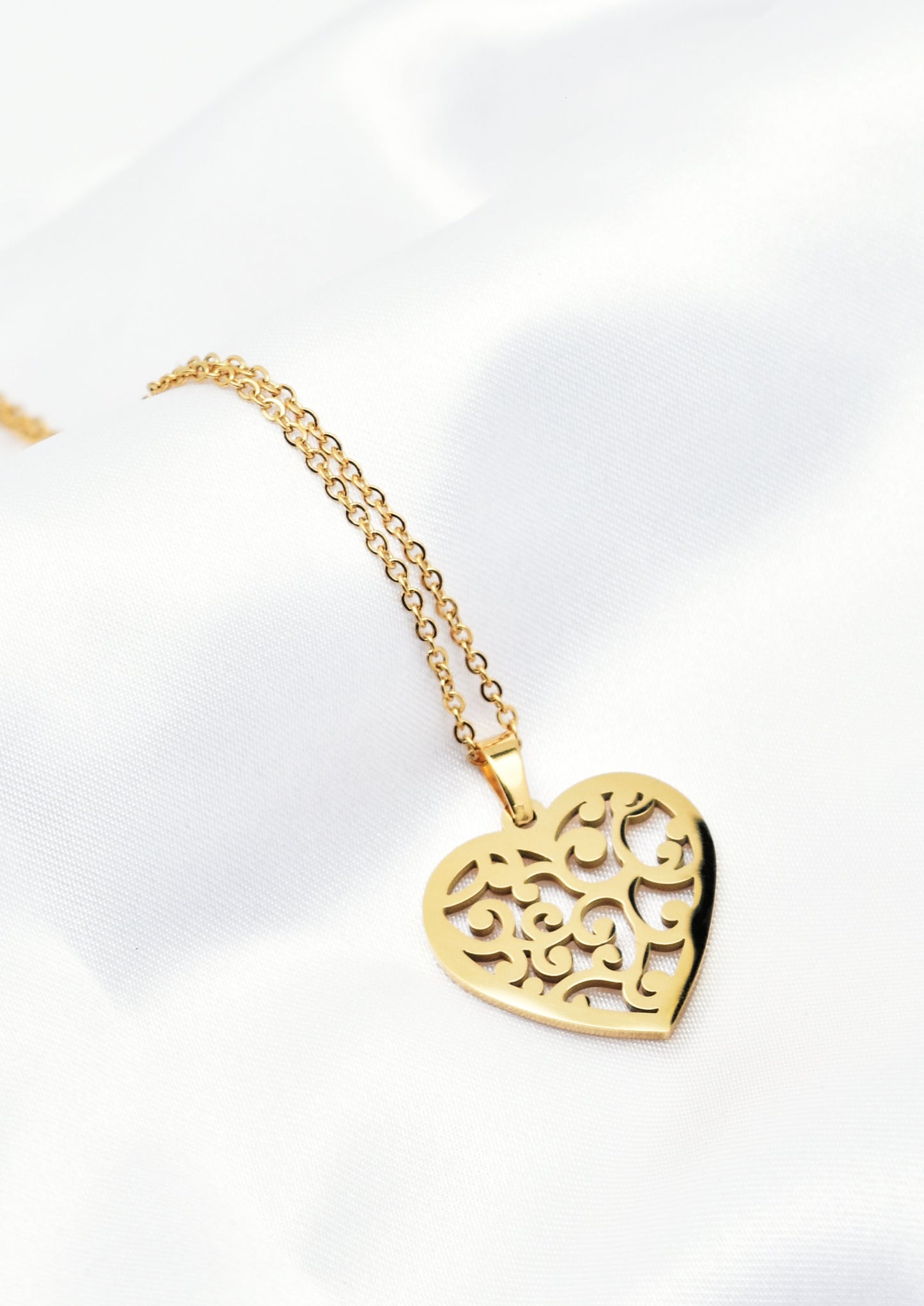 Collier Coeur Vintage - CL-030