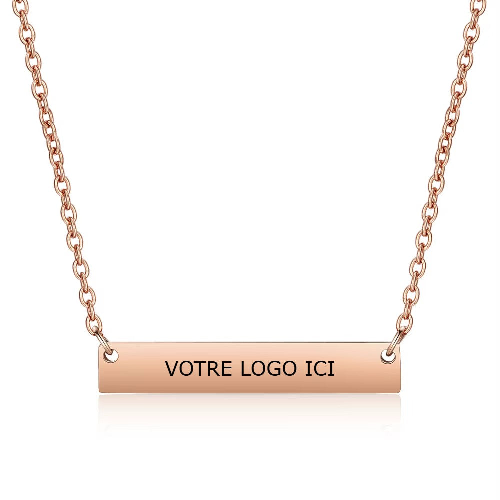 Collier Evasion - Collier Personnalisable Femme | 30 pcs min