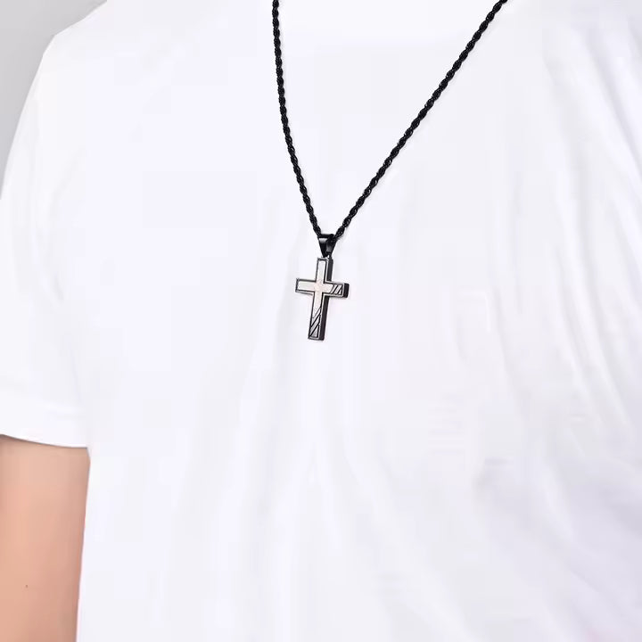 Collier Homme Croix CLH-450