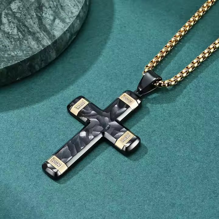 Collier Homme Croix CLH-432