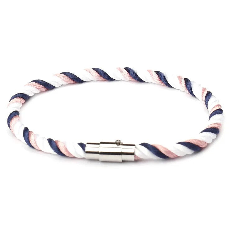 Bracelet Mistral Bleu Blanc Rose (BH-112)