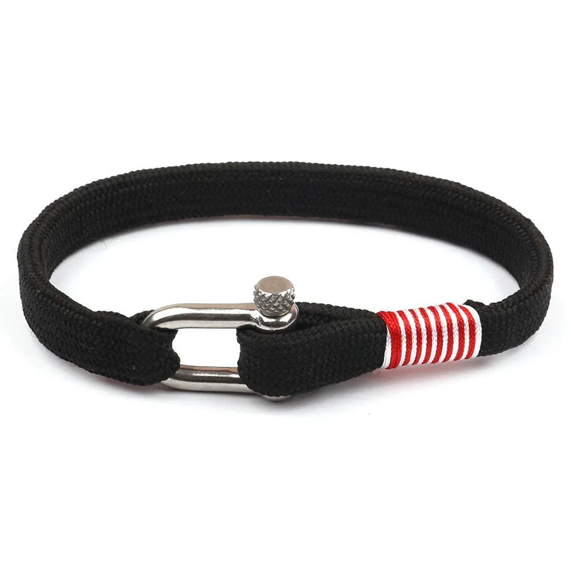 Bracelet Homme Atlas Noir (BH-095)