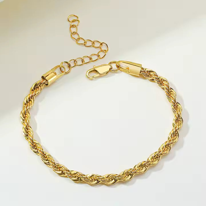 Bracelet San Francisco Doré - BF-020