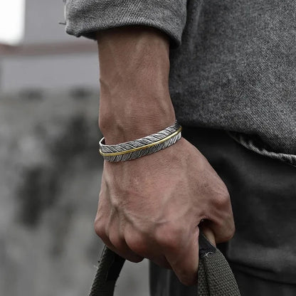 Bracelet Homme Plume - BH-065