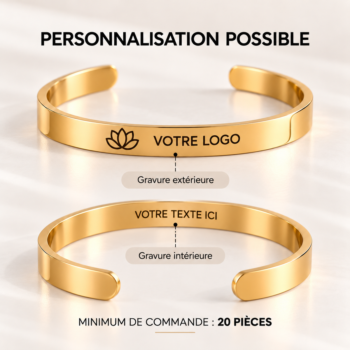 Pulsera Eliséo Personalizable
