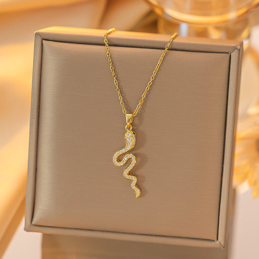 Collier Femme Serpent - CL-150B