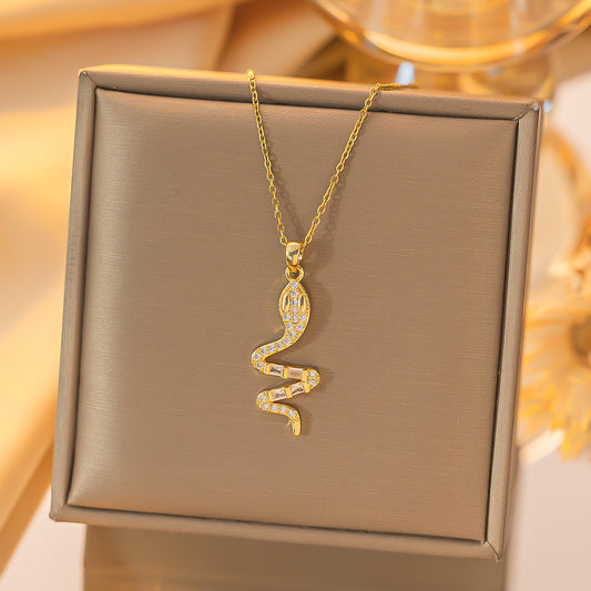 Collier Femme Serpent - CL-150C