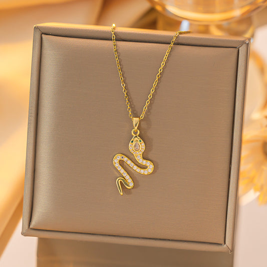 Collier Femme Serpent - CL-150D