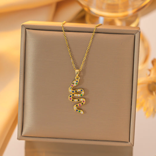 Collier Femme Serpent - CL-150E