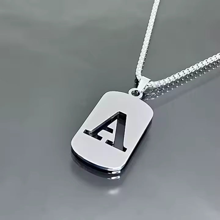 Collier Homme Alphabet - CLH-014