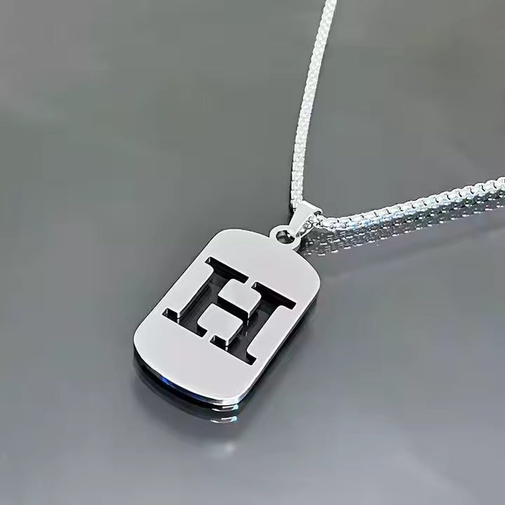 Collier Homme Alphabet - CLH-014