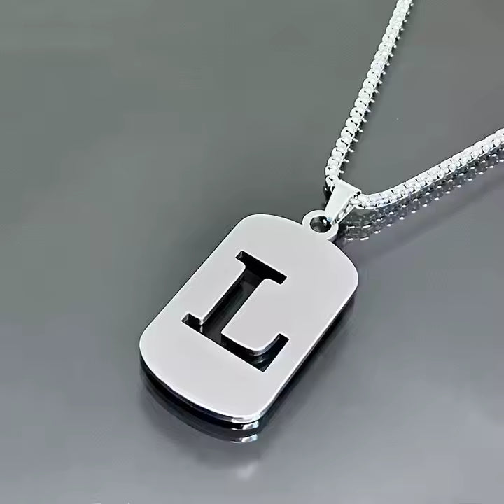Collier Homme Alphabet - CLH-014