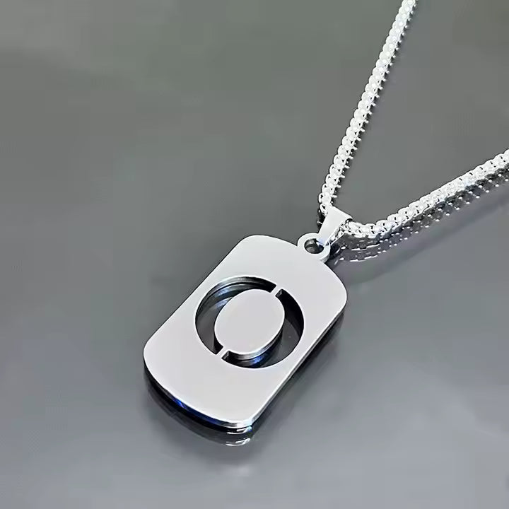 Collier Homme Alphabet - CLH-014