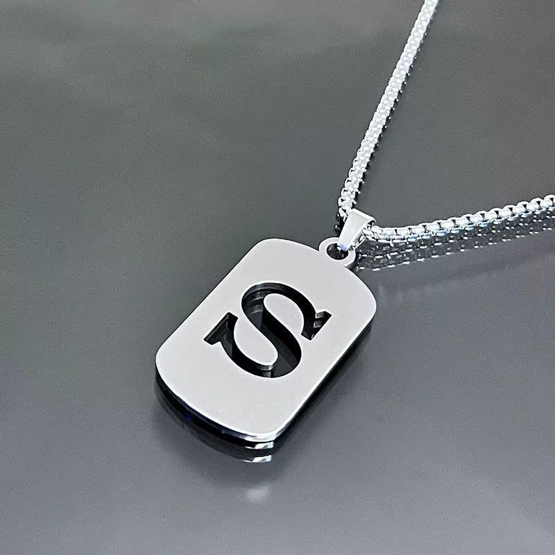 Collier Homme Alphabet - CLH-014