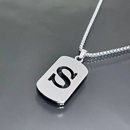 Collier Homme Alphabet - CLH-014