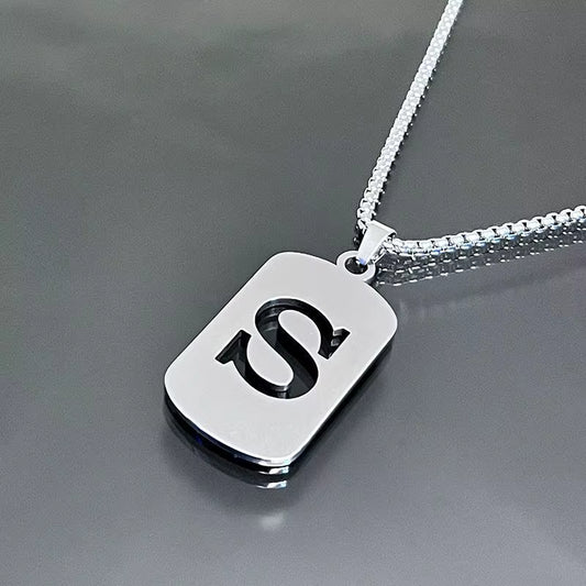 Collier Homme Alphabet - CLH-014