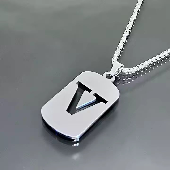 Collier Homme Alphabet - CLH-014