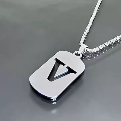 Collier Homme Alphabet - CLH-014