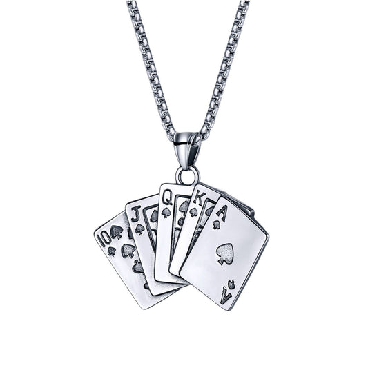 Collier Homme Poker - CLH-512