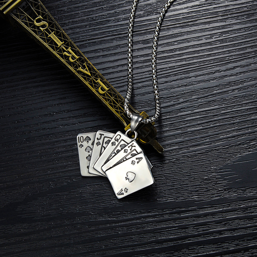 Collier Homme Poker - CLH-512