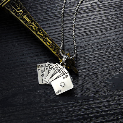 Collier Homme Poker - CLH-512