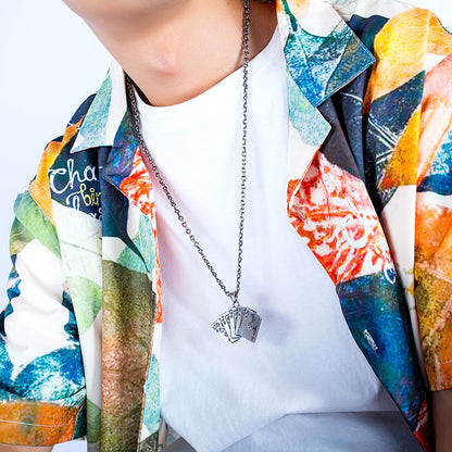 Collier Homme Poker - CLH-512