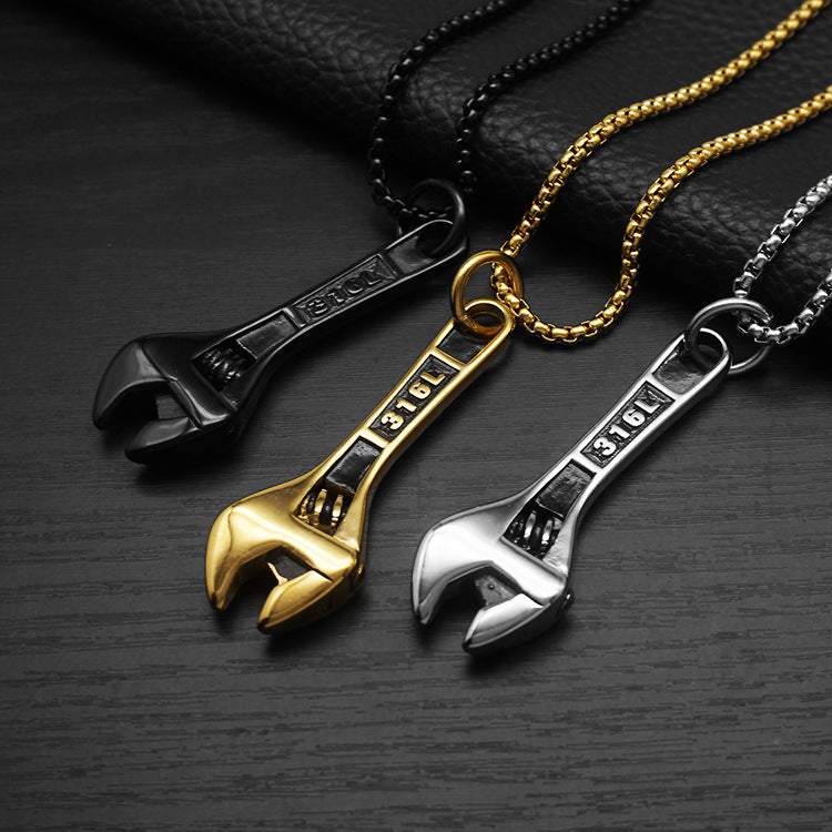 Collier Homme Clé à molette - CLH-561