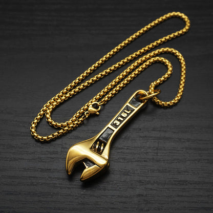 Collier Homme Clé à molette - CLH-561