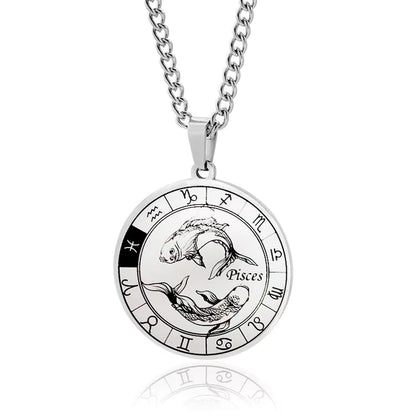 Collier Zodiaque Homme - CLH-582
