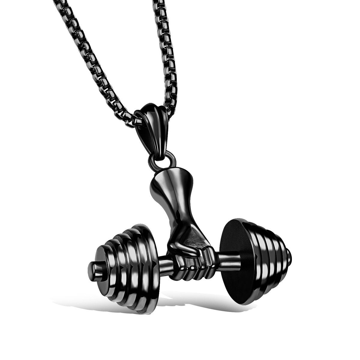 Collier Homme Haltères - CLH-607
