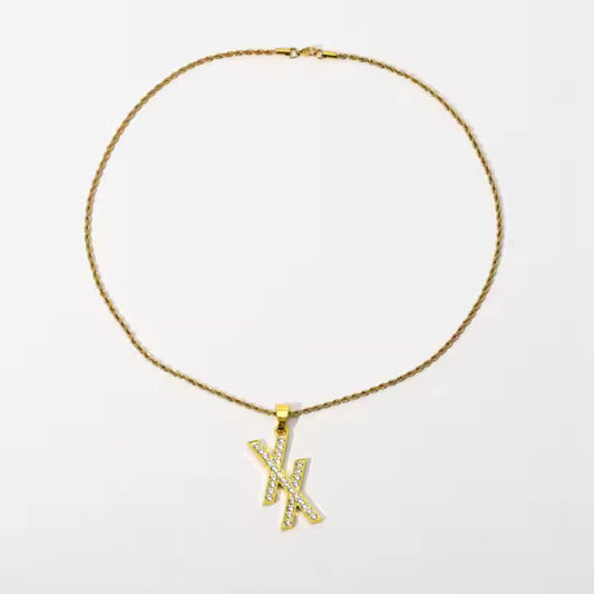Collier Homme Double X - CLH-009