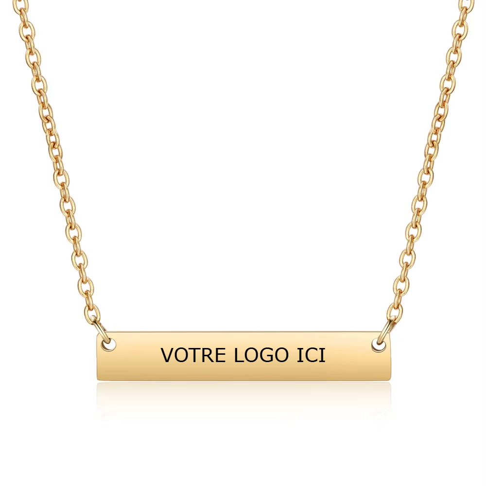 Collier Evasion - Collier Personnalisable Femme | 30 pcs min