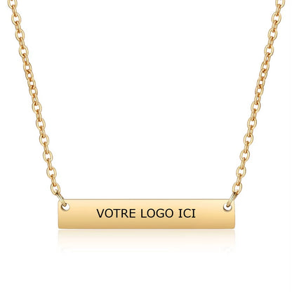 Collier Evasion - Collier Personnalisable Femme | 30 pcs min