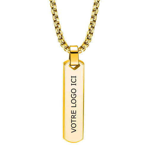 Collier Elégance Femme Personnalisable CLH-614 | 20 pcs minimum