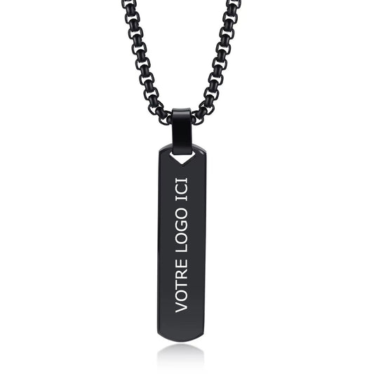 Collier Elégance Homme Personnalisable CLH-614 | 20 pcs minimum