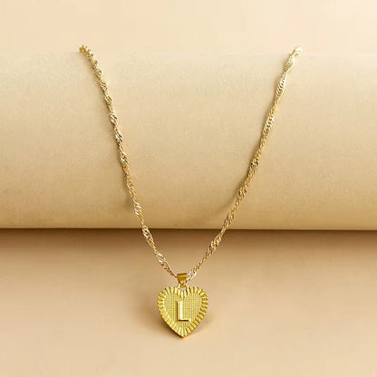 Collier Femme Alphabet CL-057