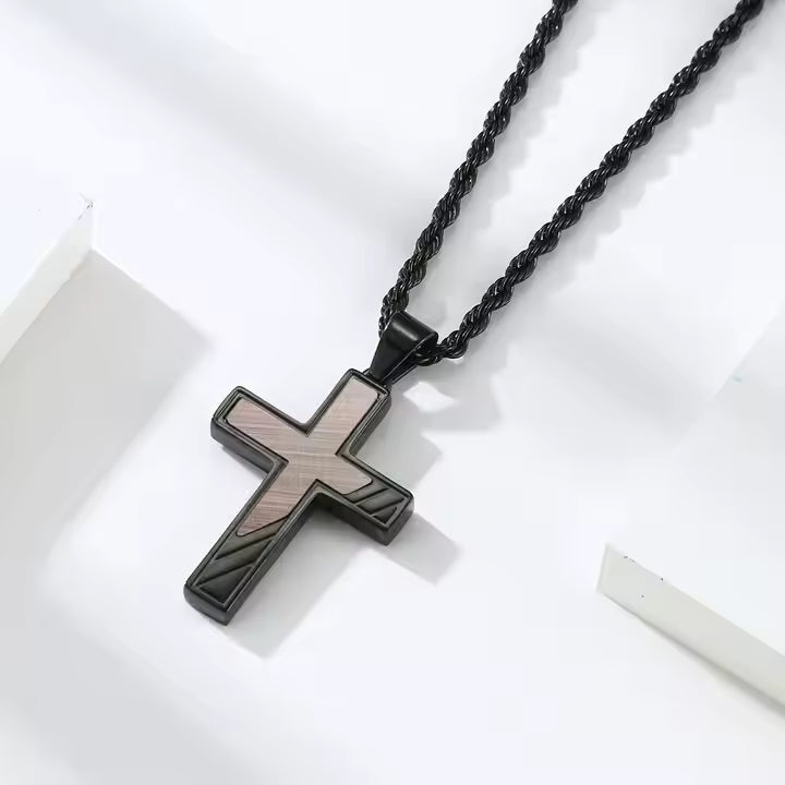 Collier Homme Croix CLH-450