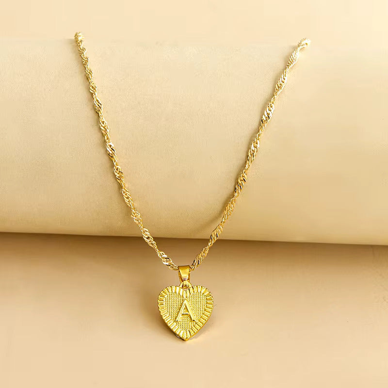 Collier Femme Alphabet CL-057