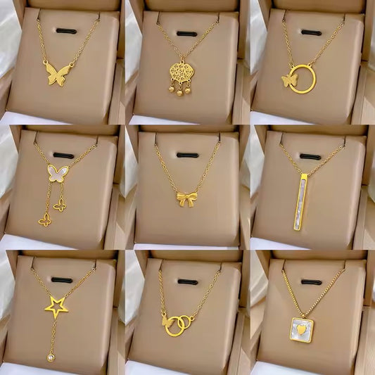 Collier Femme Assortiment 12 pièces CL-074