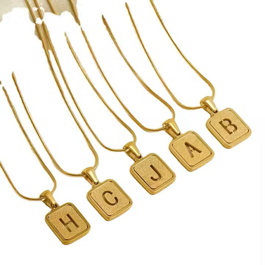 Collier Femme Alphabet CL-060