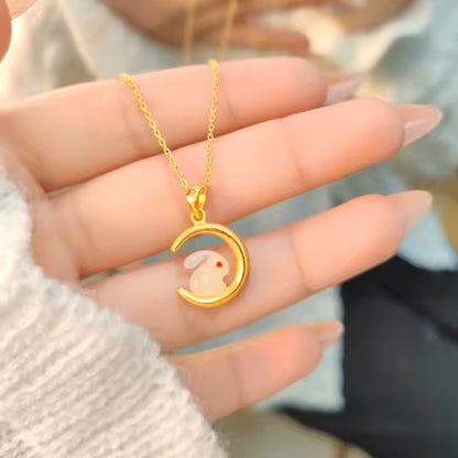 Collier Clair de Lune Doré (CL-075D)