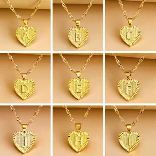 Collier Femme Alphabet CL-057