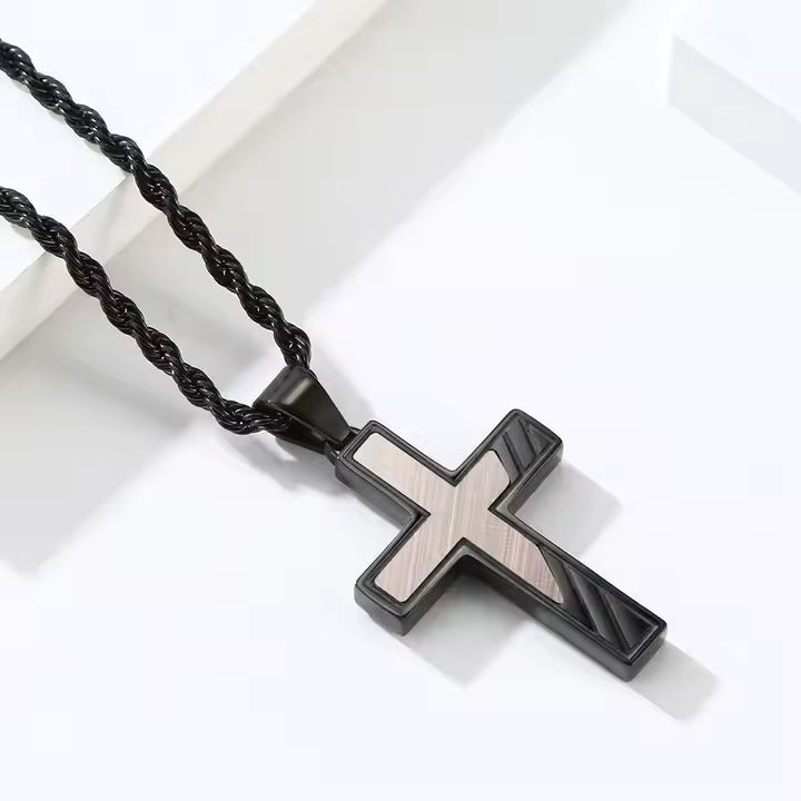 Collier Homme Croix CLH-450