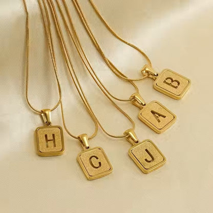 Collier Femme Alphabet CL-060