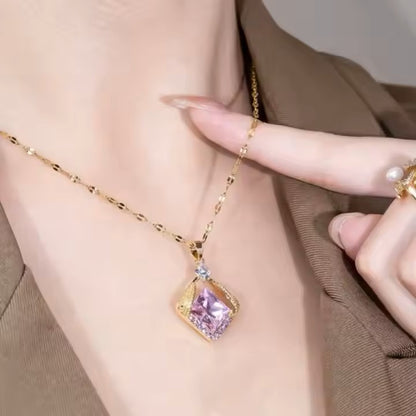 Collier Femme Losange CL-088