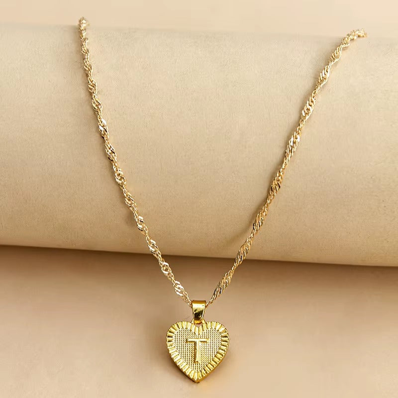 Collier Femme Alphabet CL-057