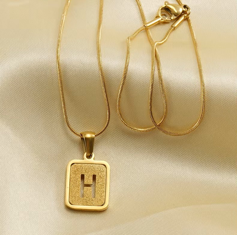 Collier Femme Alphabet CL-060