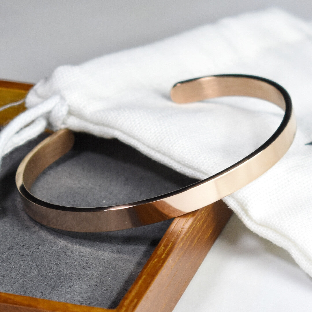 Jonc Rose Doré 160mm x 6mm - BR-036