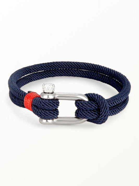 Bracelets Mousqueton Bleu - BR-002