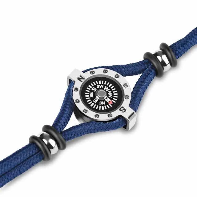 Bracelet Boussole Bleu - BR-008
